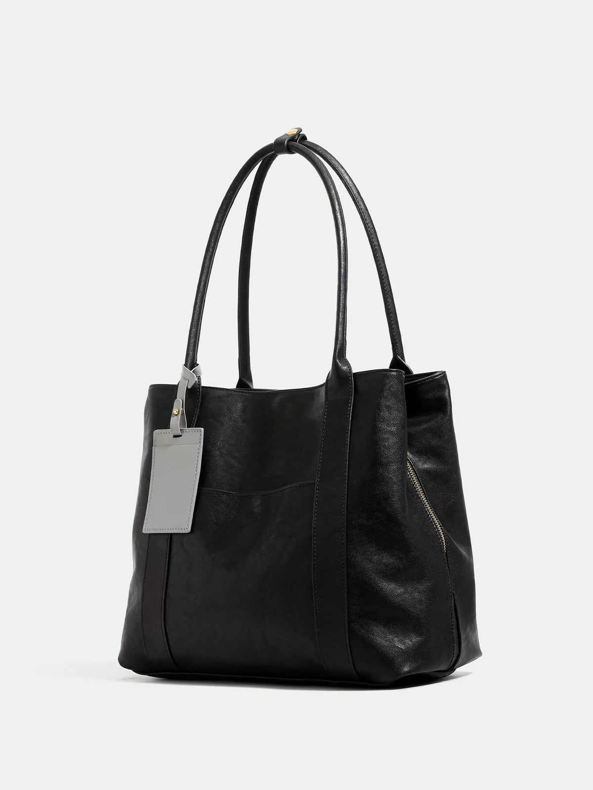 PU Leather Tote Bag - alternate product view