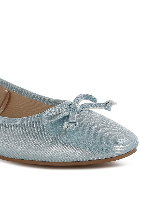 Dainty Bow Ballet Flats