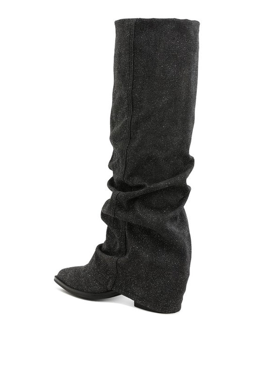 Fold-Over Slouchy Boot