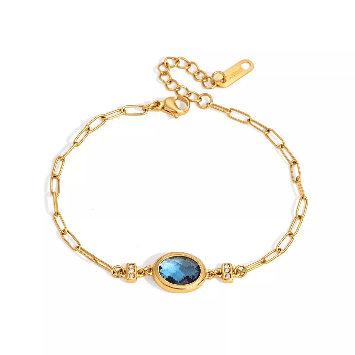 18K Gold-Plated Zircon Bracelet - alternate jewelry view