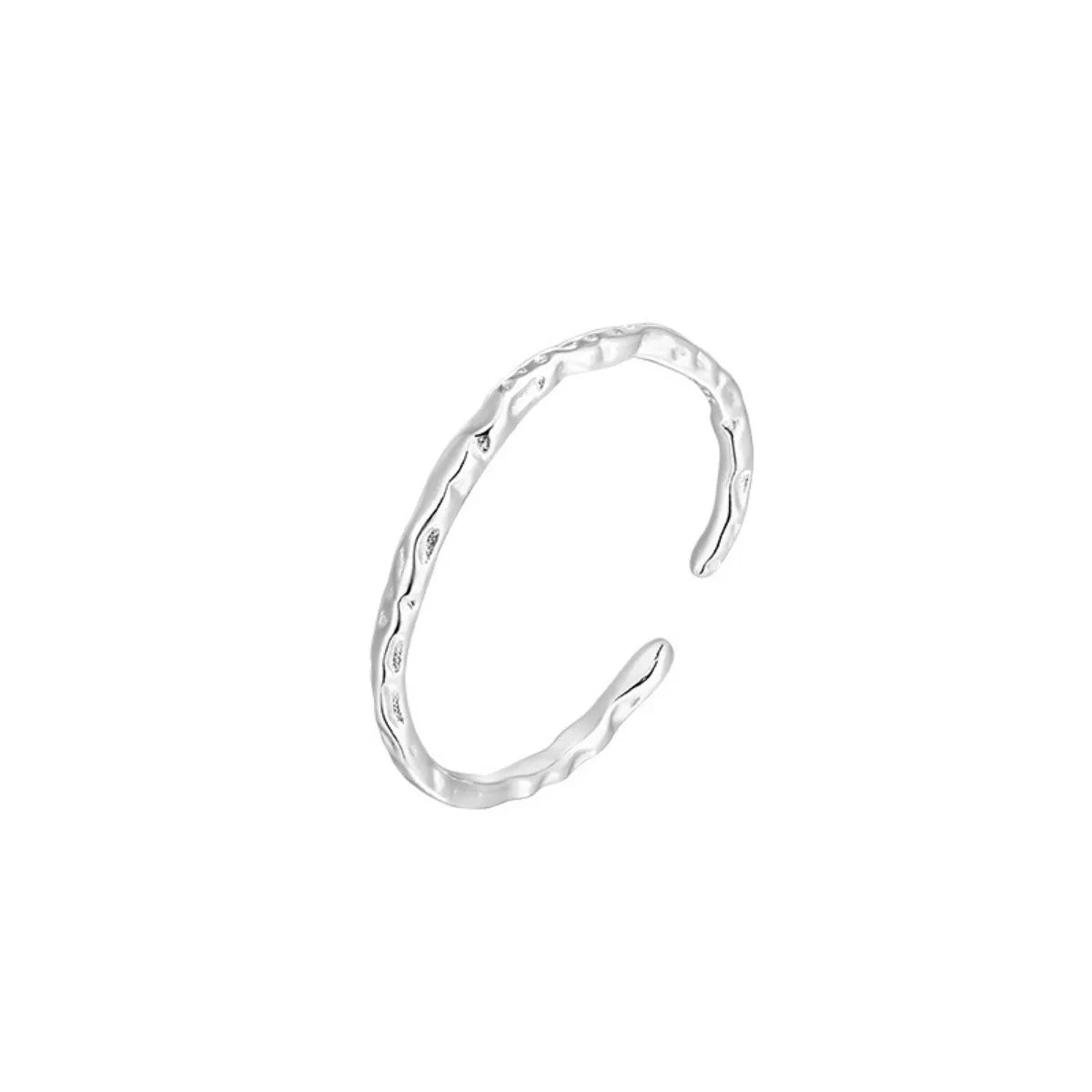 Sterling Silver Open Ring - alternate ring view
