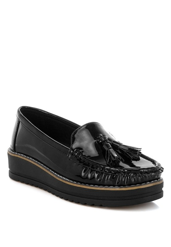 Tassel Flatform Loafers