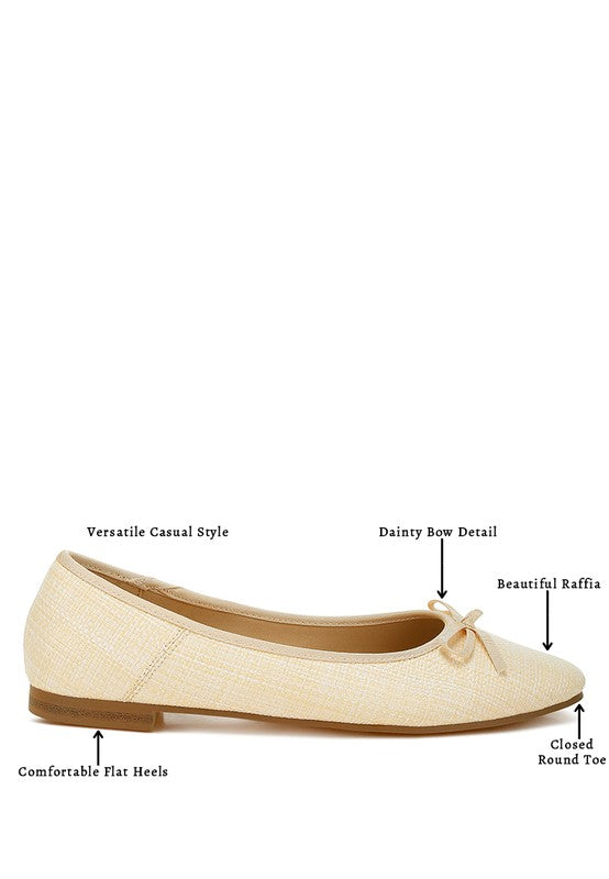 Paper Rings Ballet Flats