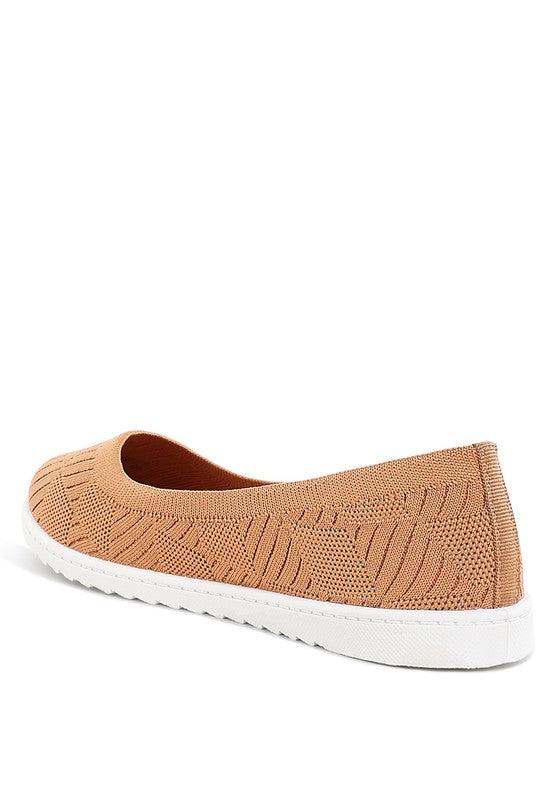 Knitted Textured Flats