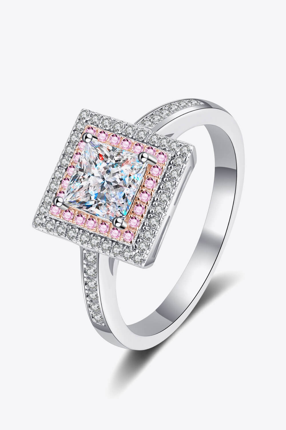 Stay Elegant 1 Carat Moissanite Ring - alternate ring view