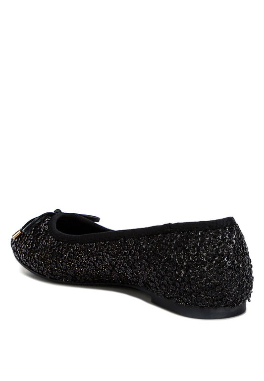 Sequin Ballet Flats