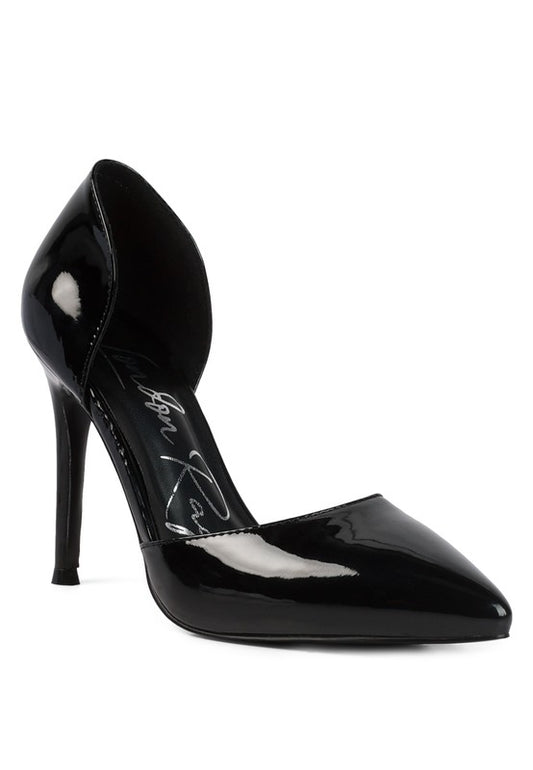 Patent Faux Leather Pumps