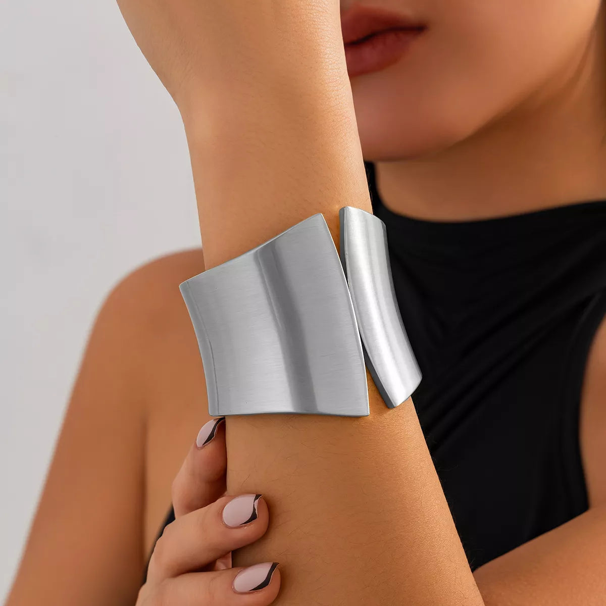 Wide Cuff Bracelet - alternate jewelry view