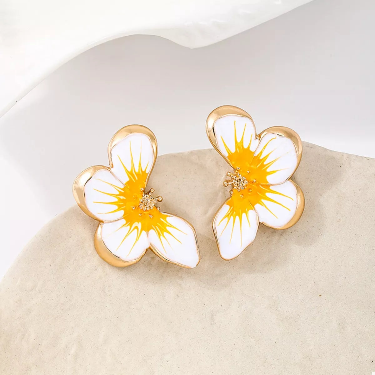 Butterfly Stud Earrings - alternate earring view