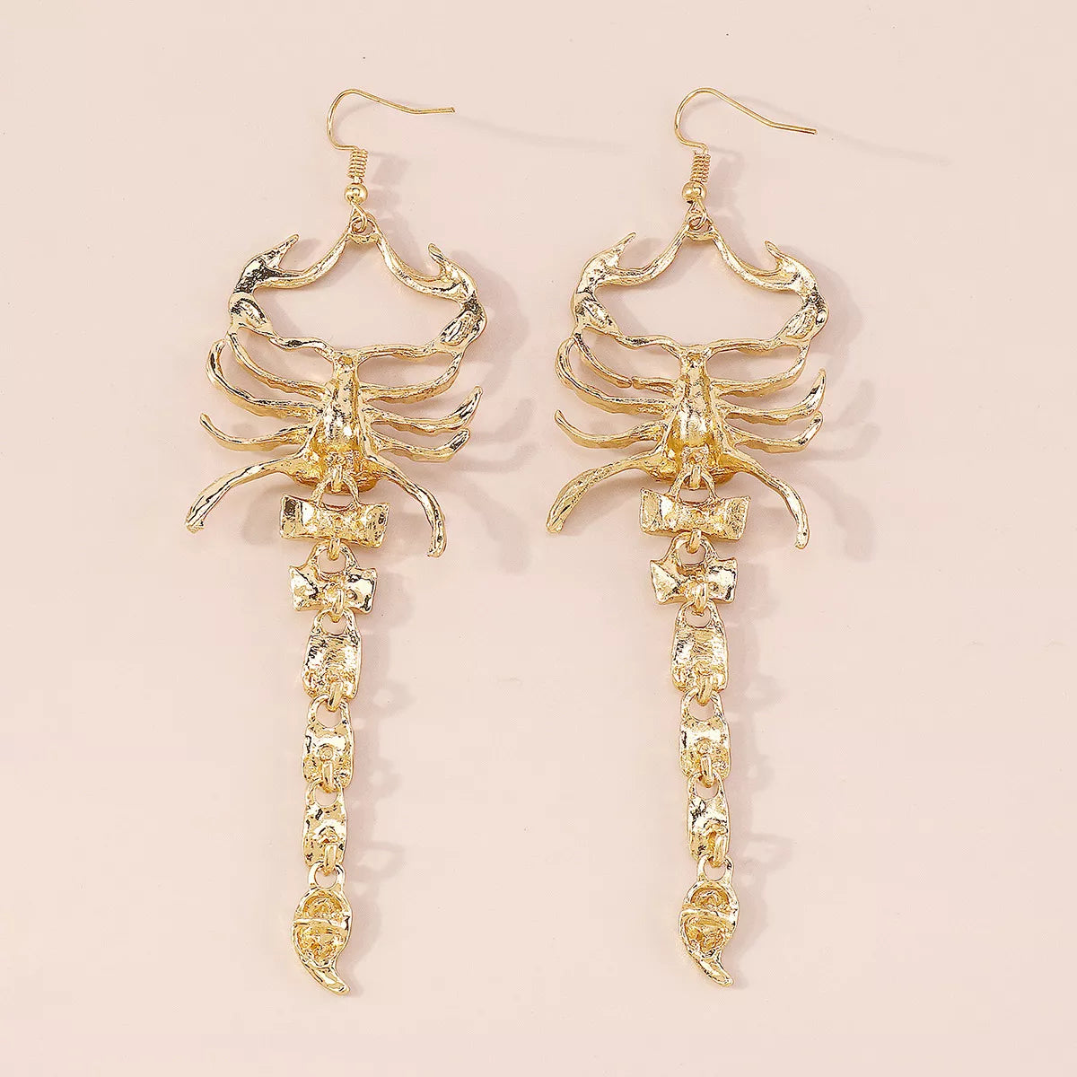 Scorpion Dangle Earrings - alternate earring view
