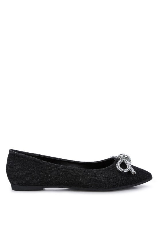 Bow Detail Ballet Flats