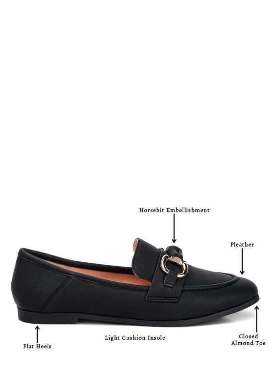 Horsebit Embellished Loafers