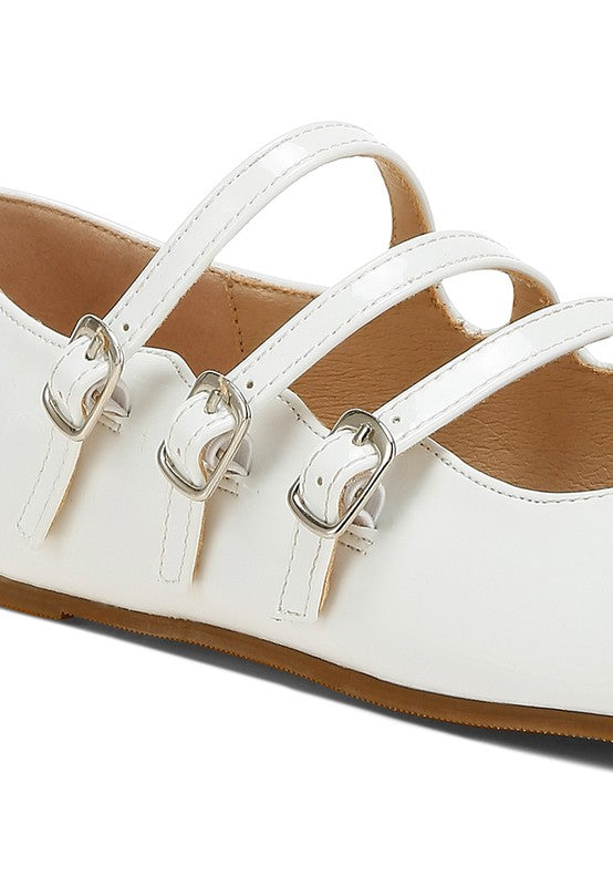 Triple Strap Mary Jane Sandals