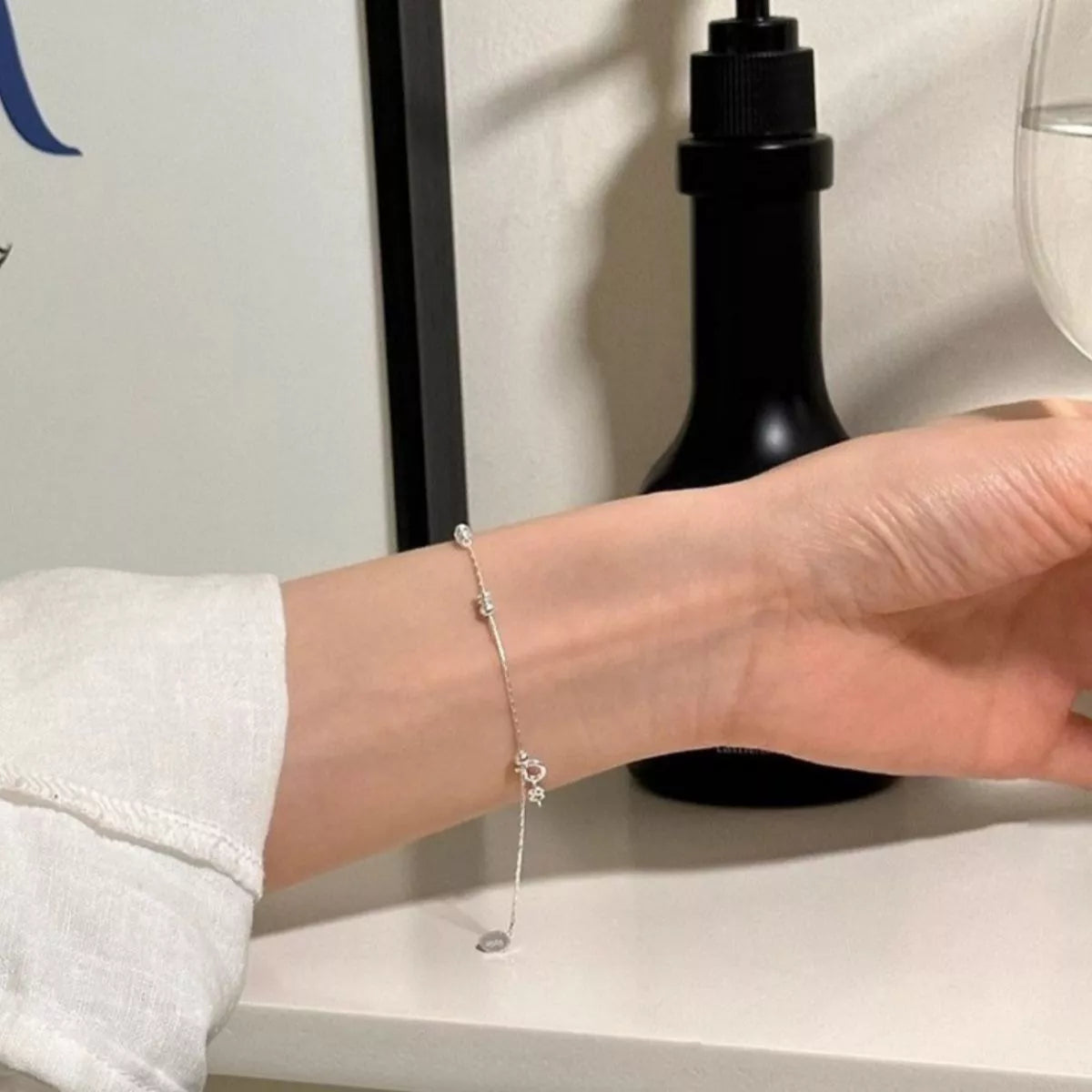 Sterling Silver Bracelet - alternate jewelry view