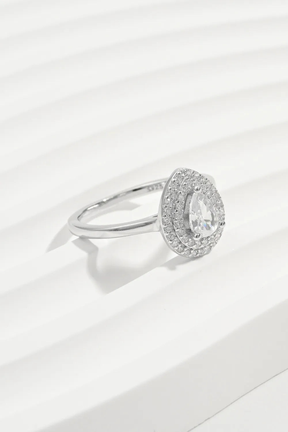Sterling Silver Inland Zircon Ring in Silver - women's ring