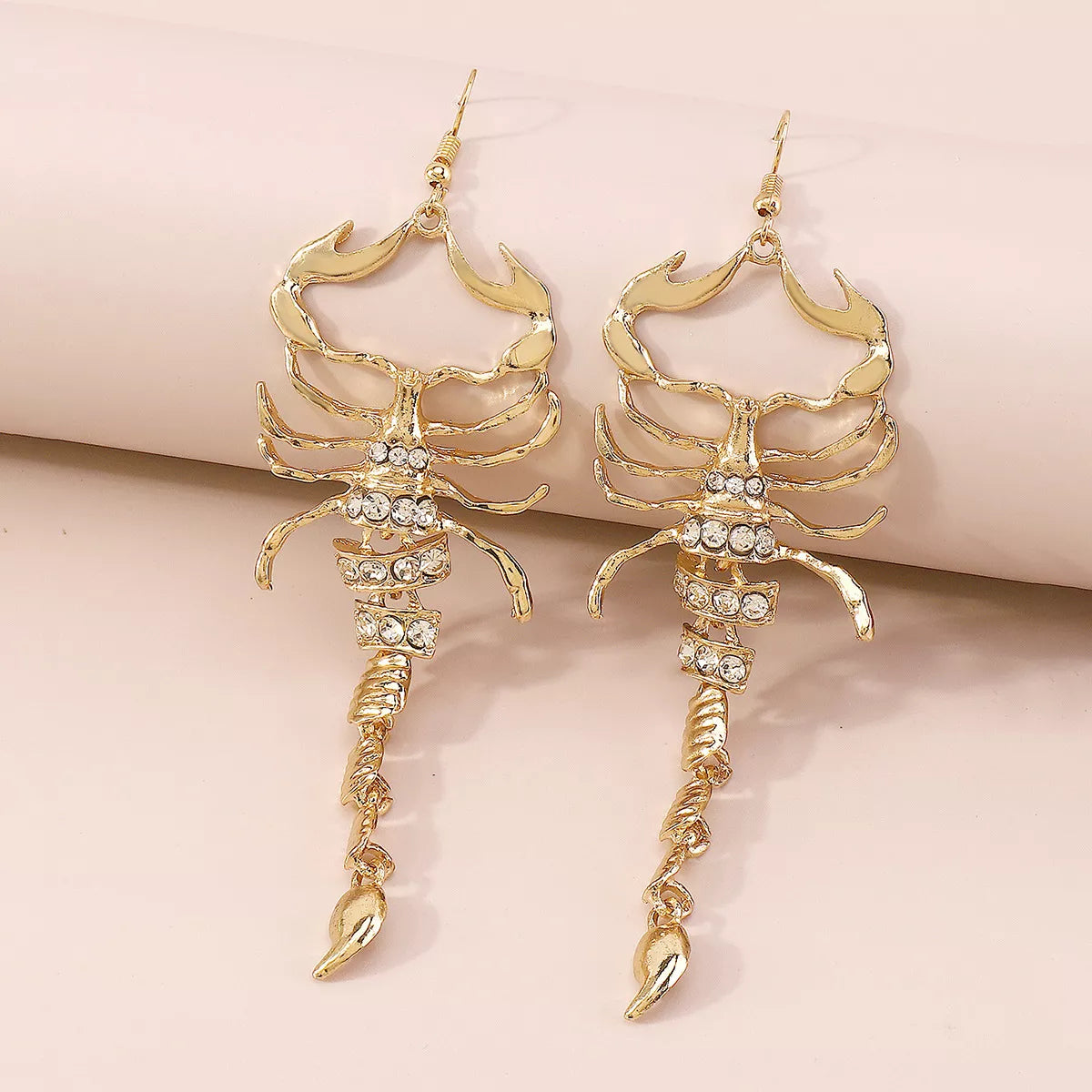 Scorpion Dangle Earrings - alternate earring view