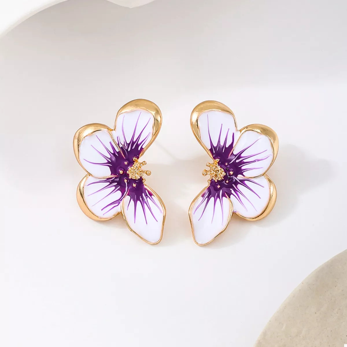 Butterfly Stud Earrings - alternate earring view