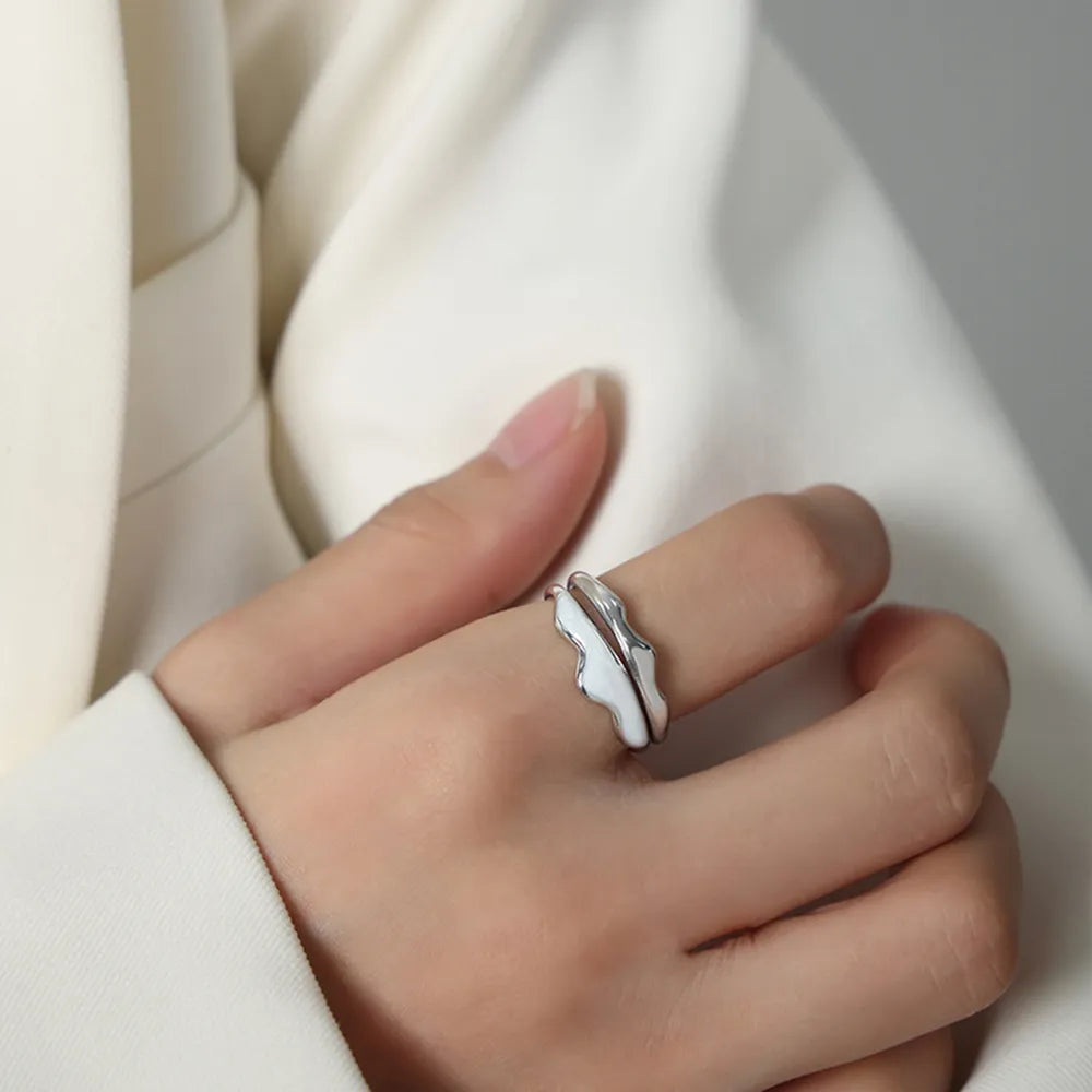 18K Gold-Plated Open Ring - alternate ring view