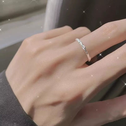 Sterling Silver Open Ring in Silver - women's open ring