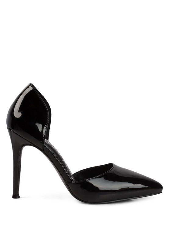 Patent Faux Leather Pumps