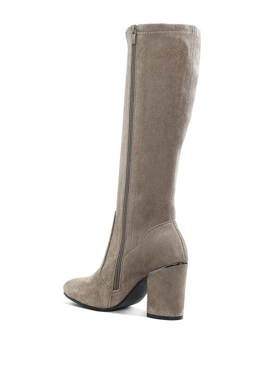 Microfiber Calf Boots