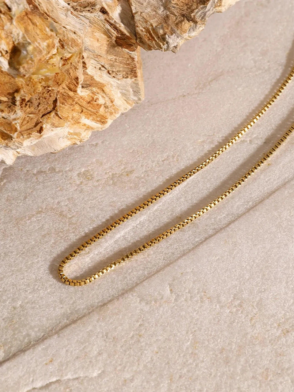 18K Gold-Plated Three-Layered Cross Necklace - alternate necklace view