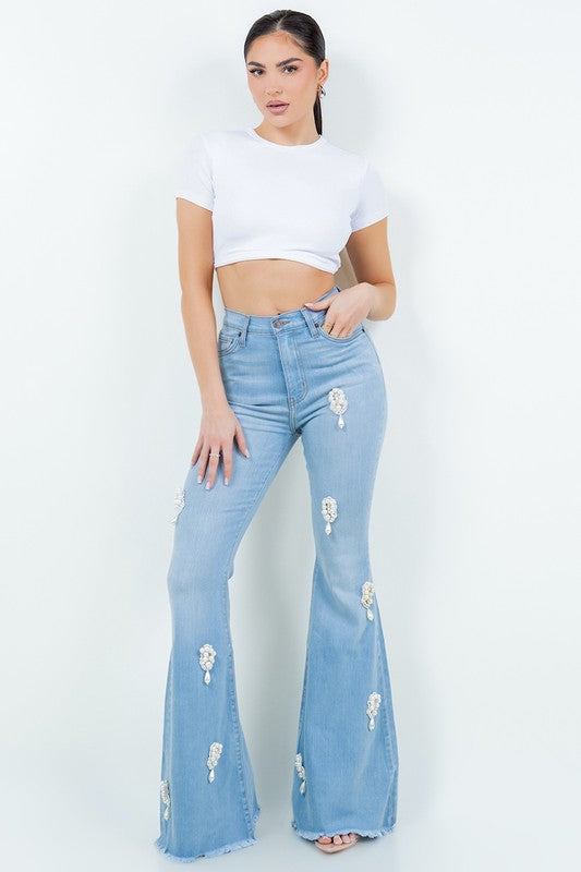 Pearl Bell Bottom Jeans