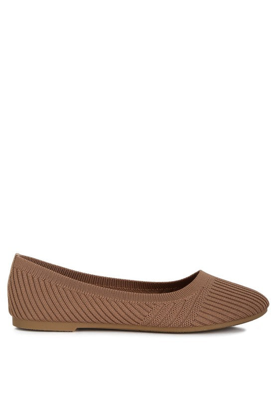 Solid Casual Ballet Flats