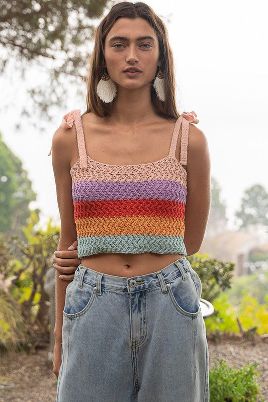 Sweater Crop Top