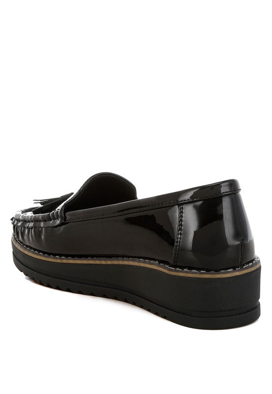 Tassel Flatform Loafers