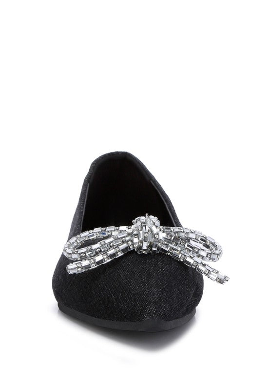 Bow Detail Ballet Flats