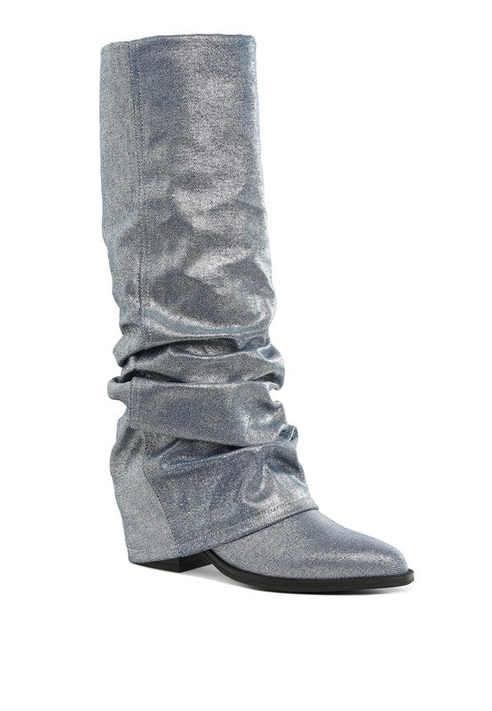 Fold-Over Slouchy Boot