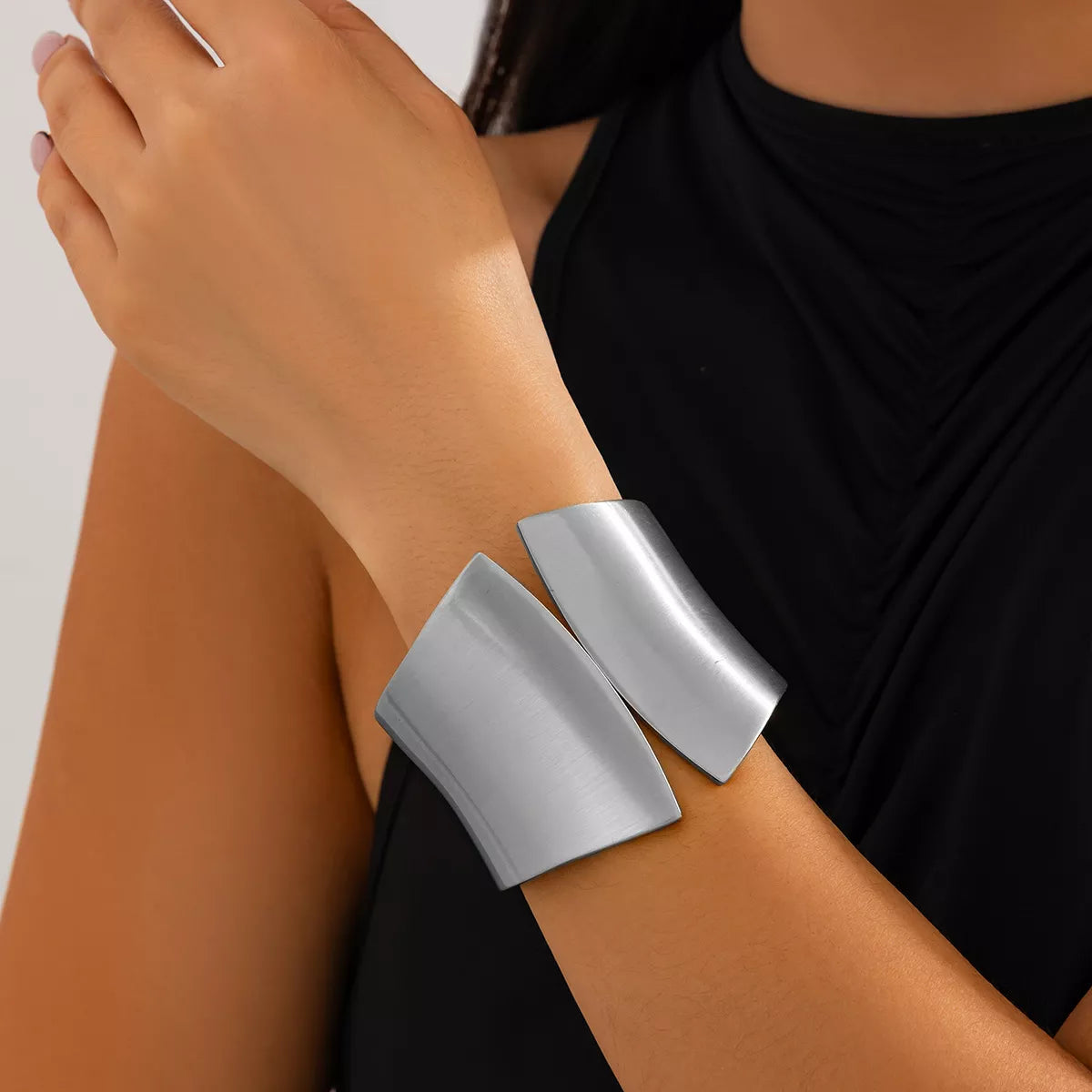 Wide Cuff Bracelet - alternate jewelry view