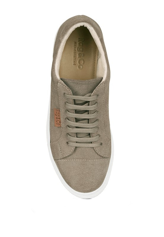 Suede Handcrafted Sneakers