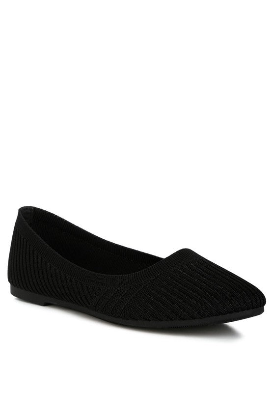 Solid Casual Ballet Flats