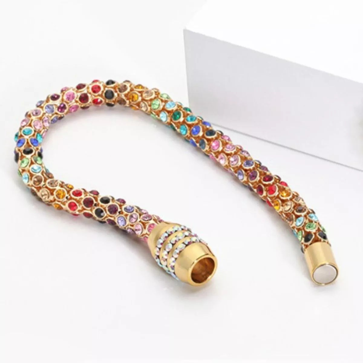 Multi-Colored Crystal Bracelet - alternate jewelry view