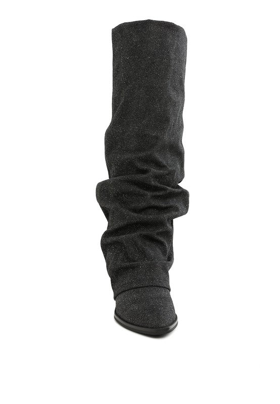 Fold-Over Slouchy Boot