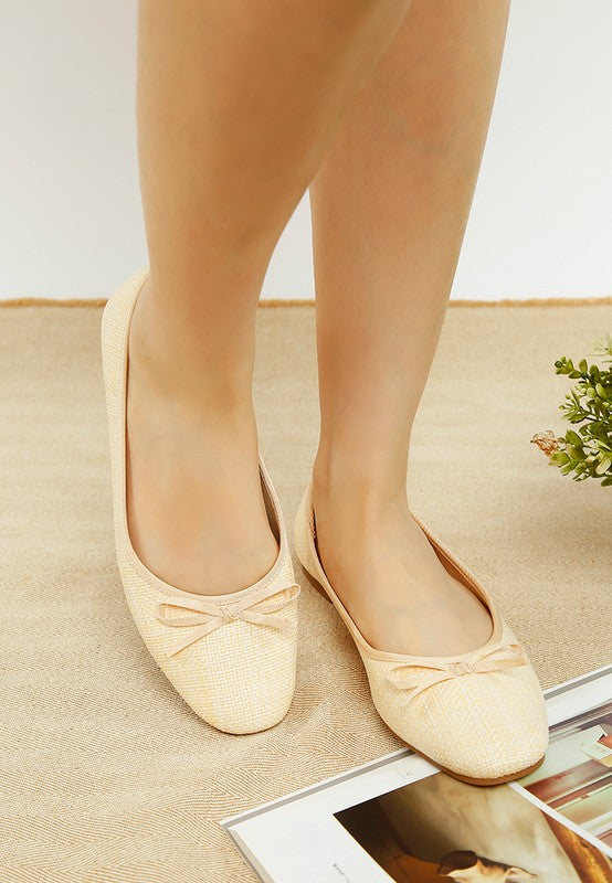 Paper Rings Ballet Flats