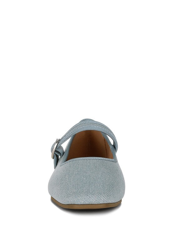 Classic Denim Ballerinas