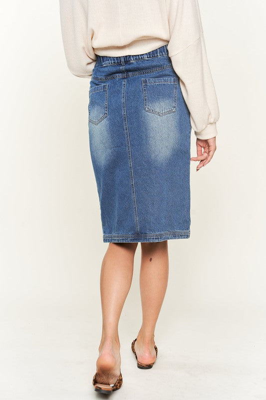 Button Down Skirt