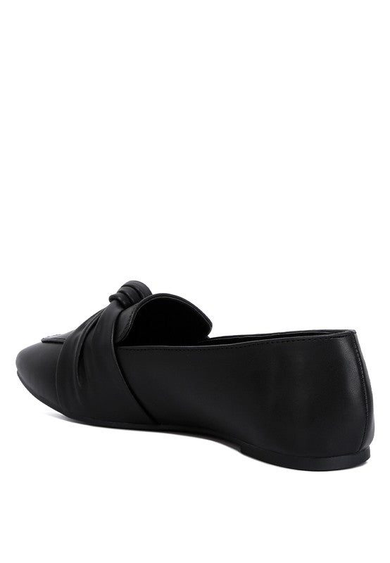 Knot Detail Loafers