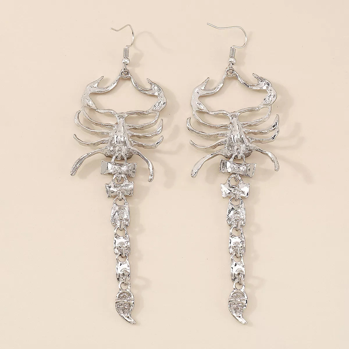 Scorpion Dangle Earrings - alternate earring view