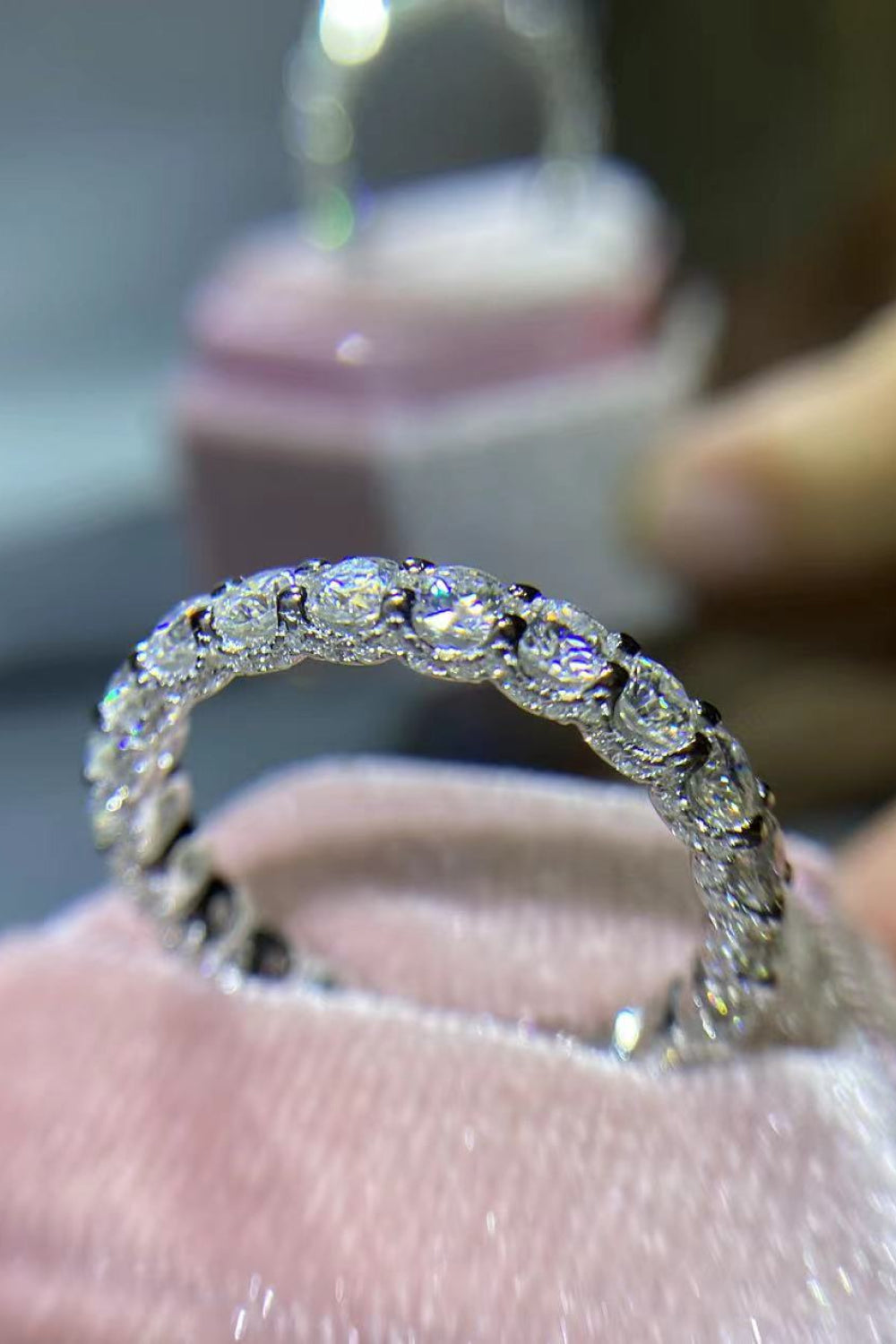 You've Got It 1.5 Carat Moissanite Ring in Silver - women's ring