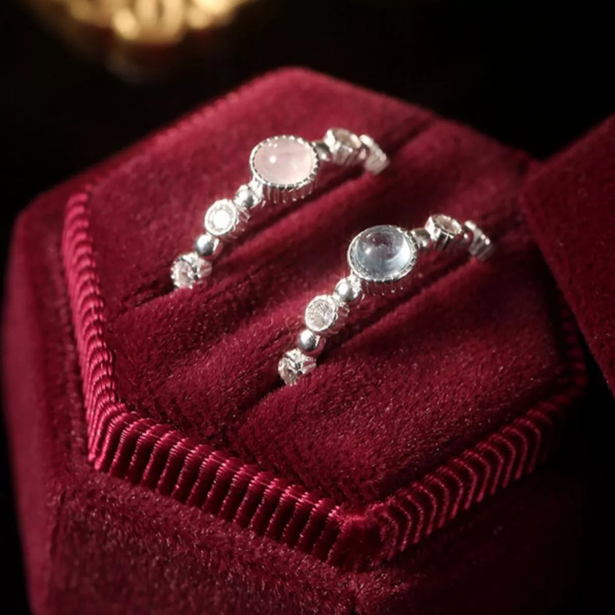 Sterling Silver Open Ring - alternate ring view