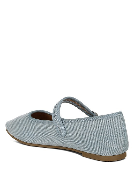 Classic Denim Ballerinas