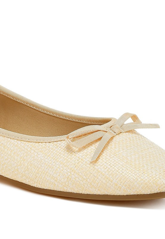 Paper Rings Ballet Flats