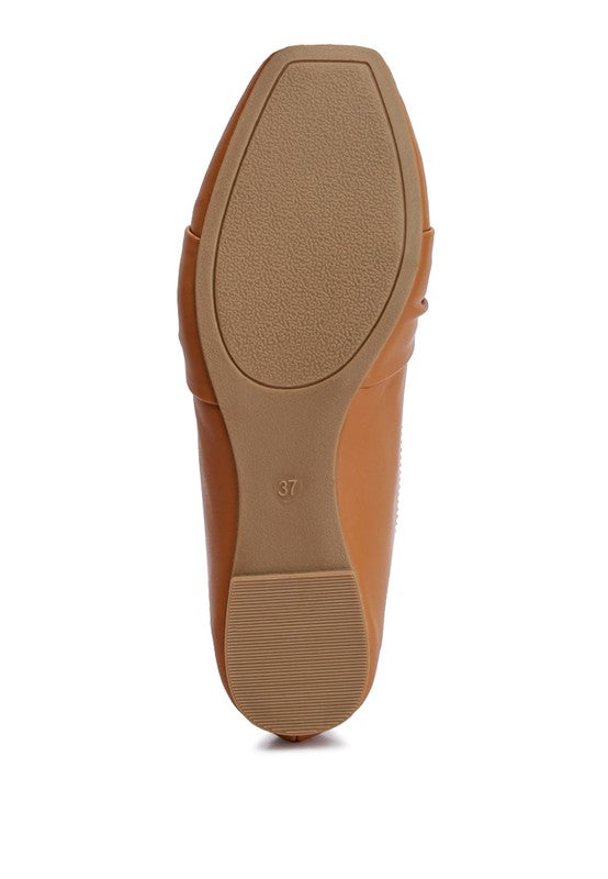 Knot Detail Loafers