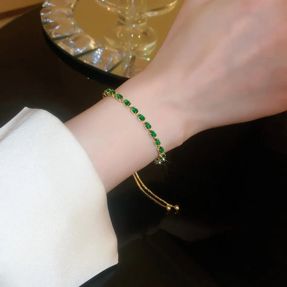 Alloy Zircon Bracelet - alternate jewelry view