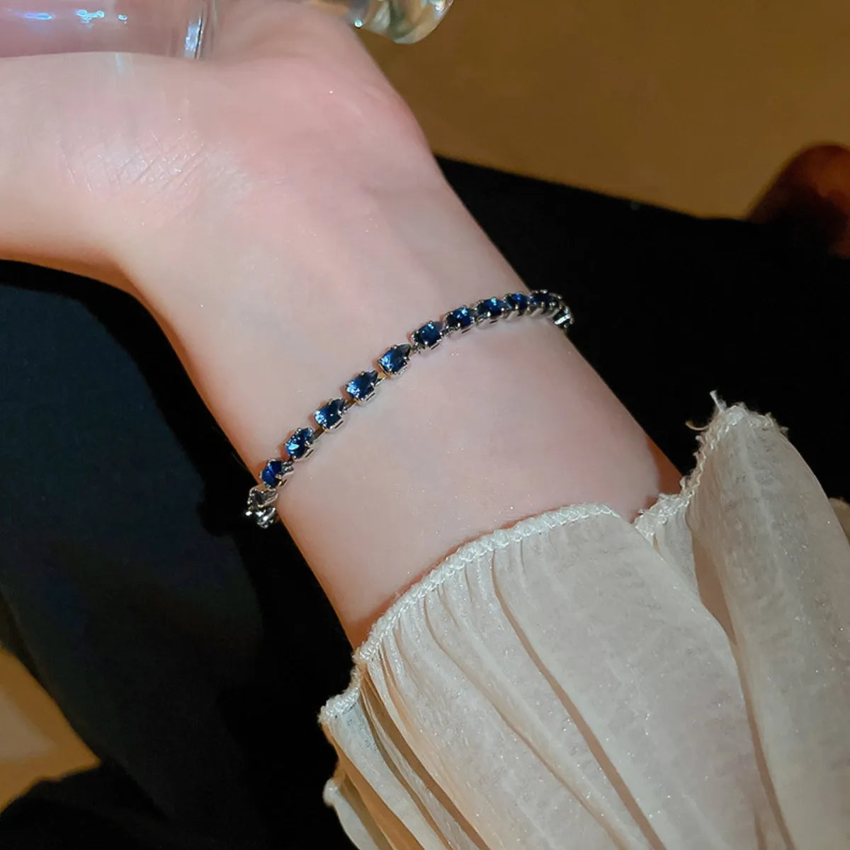 Alloy Zircon Bracelet - alternate jewelry view