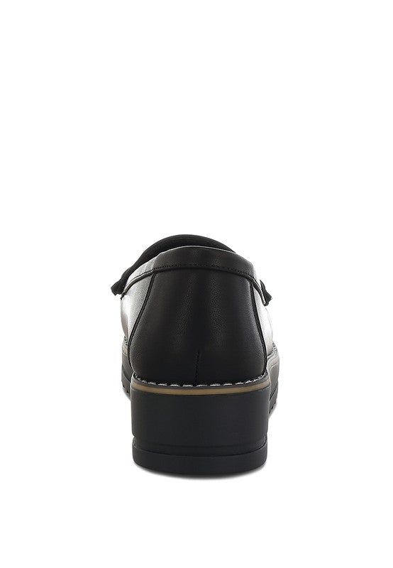 Fringed Nubuck Loafers